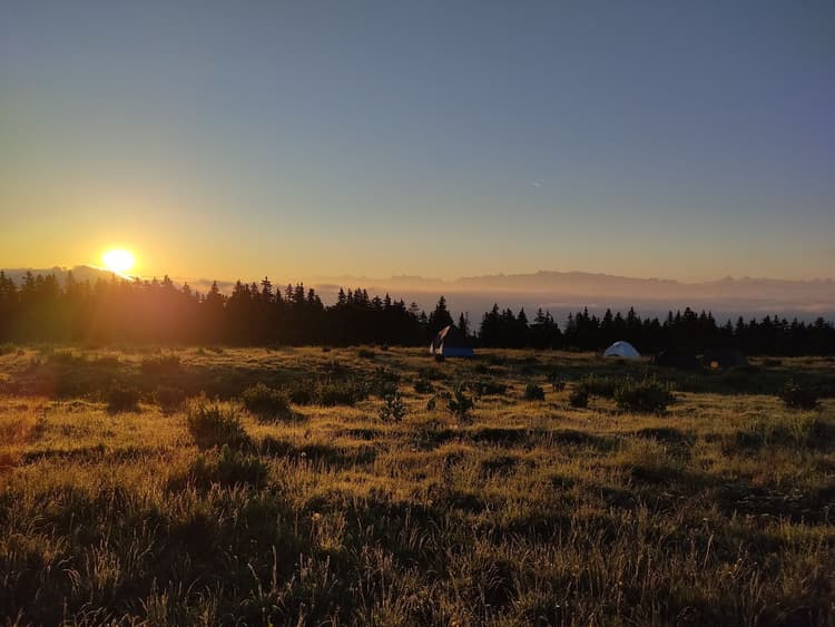 A three-day tour of the Vercors, with bivouacs